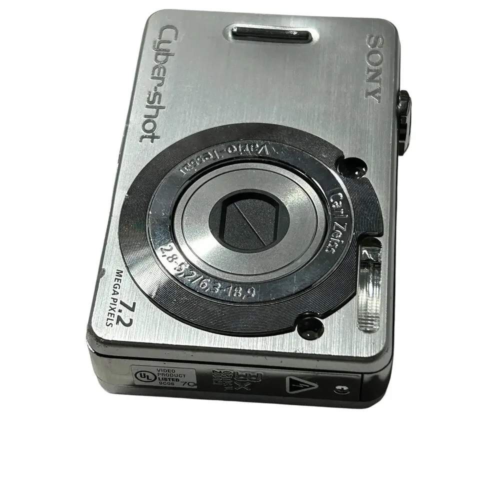 Sony Cyber-Shot DSC-W55 7.2 Mega Pixels 3x Zoom Digital Camera No Battery